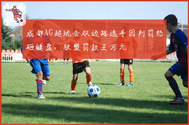 成都AG超玩会双边路选手因判罚怒砸键盘，联盟罚款五万元